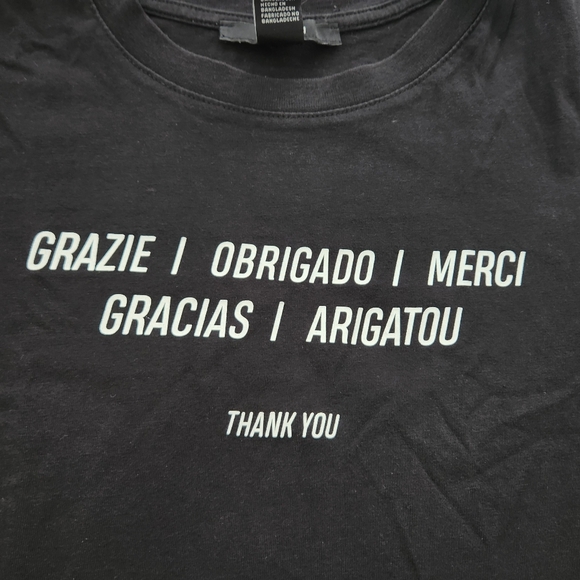 FOREVER 21 BLACK TEE SIZE S - Picture 4 of 8